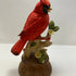 Lefton VTG Porcelain Cardinal Birds on Branch