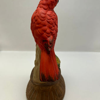 Lefton VTG Porcelain Cardinal Birds on Branch