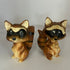 Vintage Raccoon Salt + Pepper Japan