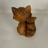 Vintage Raccoon Salt + Pepper Japan