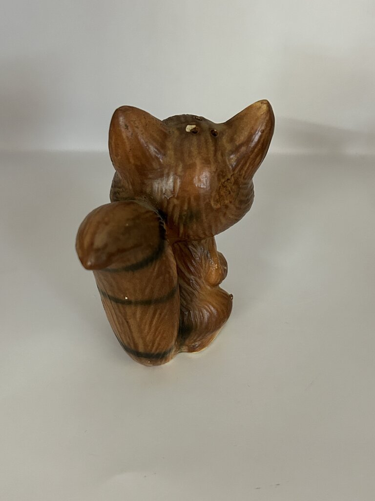 Vintage Raccoon Salt + Pepper Japan