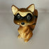 Vintage Raccoon Salt + Pepper Japan