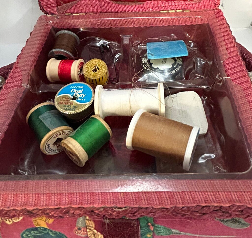 Vintage Sewing Kit w/ Contents