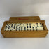 Vintage Dominos in Wooden Box