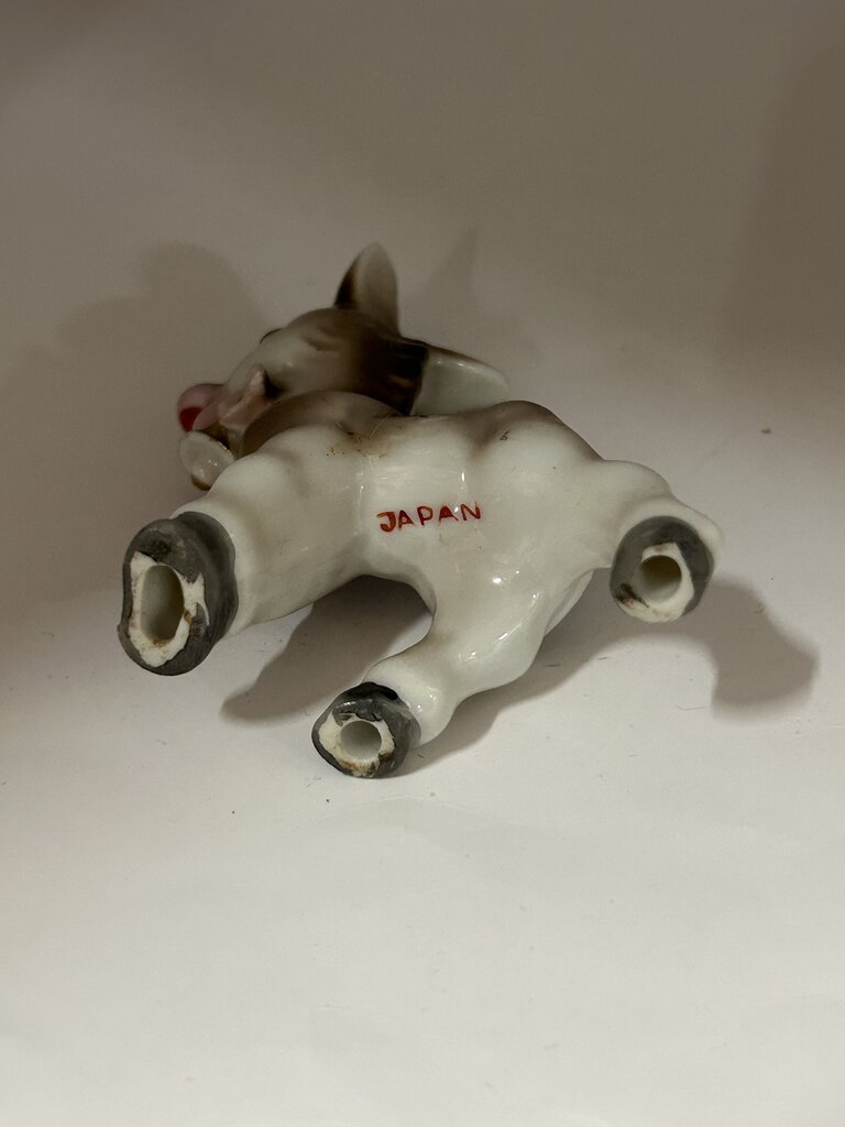 Vintage Porcelain Donkey Figurine