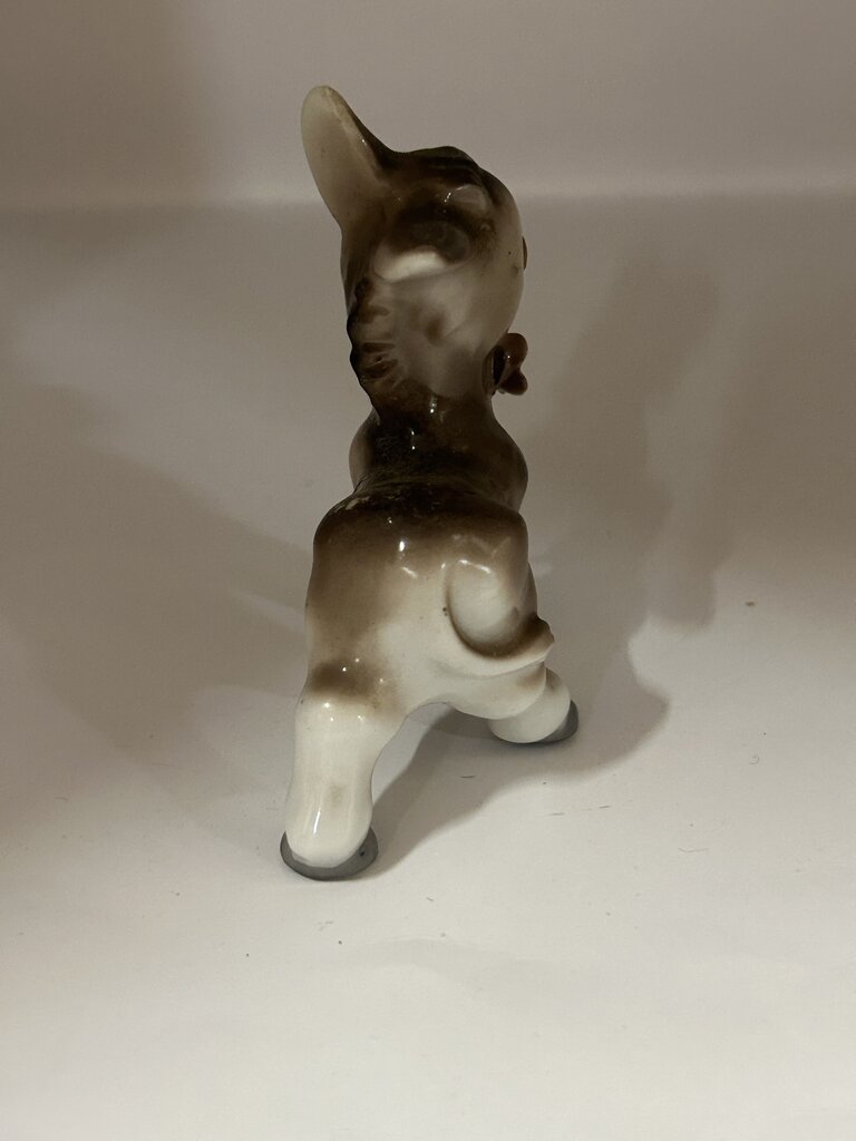 Vintage Porcelain Donkey Figurine