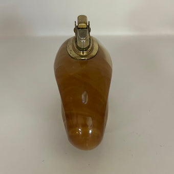 Vintage Ceramic Table Lighter *Artist Signed
