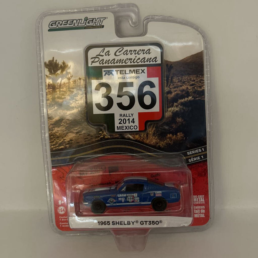 1965 Shelby GT350 die cast car , Rally 2004 Mexico Collectible Limited Edition 356