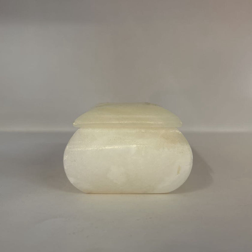 Square stone trinket box
