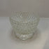 Vintage Indiana Glass Diamond Point Fairy Lamp