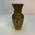 Vintage Solid Brass Rope Bud Vase