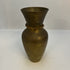 Vintage Solid Brass Rope Bud Vase