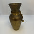 Vintage Solid Brass Rope Bud Vase