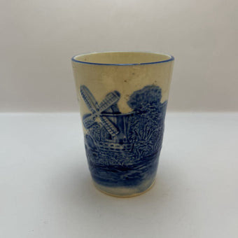 Delft / windmill pen/brush holder