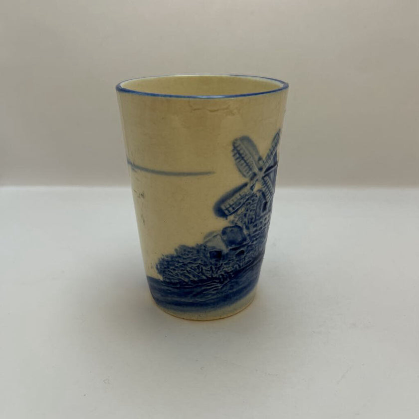 Delft / windmill pen/brush holder