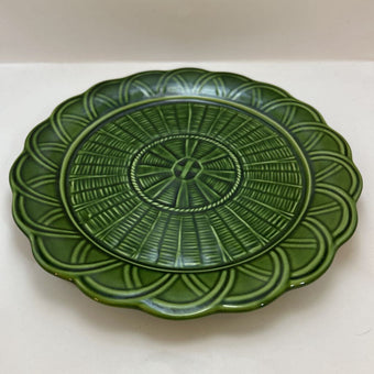 Green cabbage wear butter dome with strawberries made in Italy