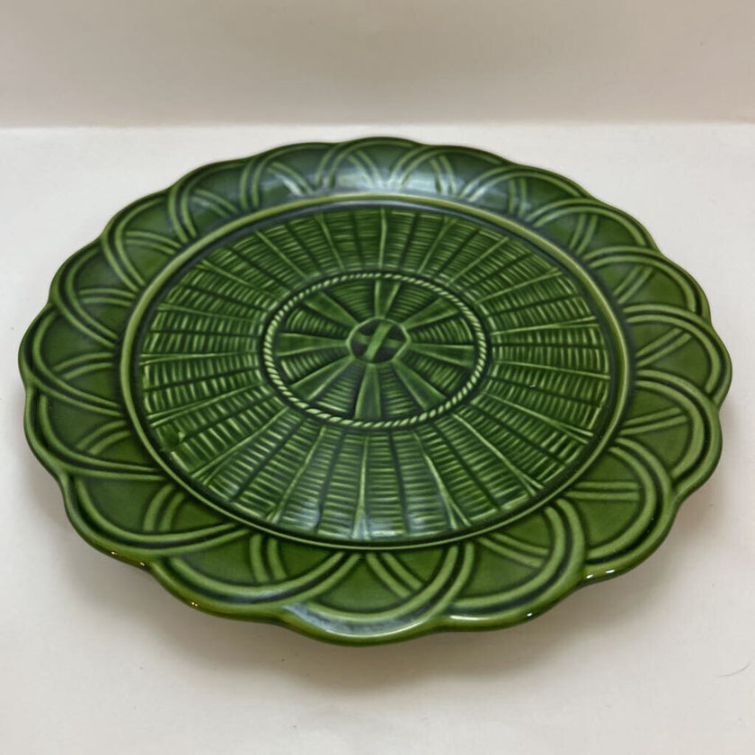 Green cabbage wear butter dome with strawberries made in Italy