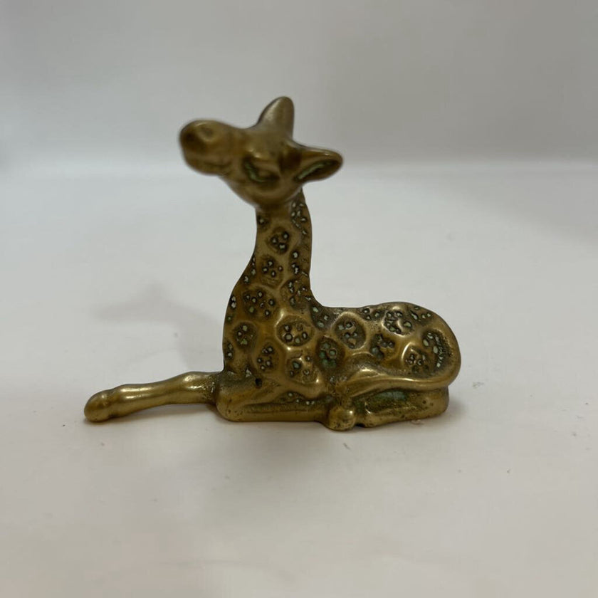 Brass giraffe