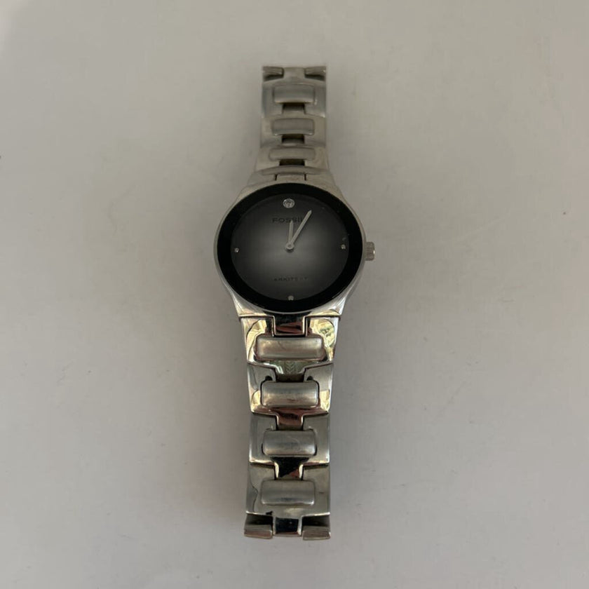 Fossil Arkitekt silver watch