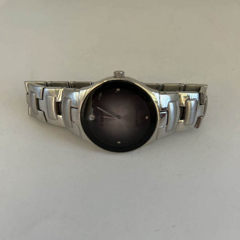 Fossil Arkitekt silver watch