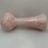 4196 McCoy 1956 Brocade Line Pink/White Bud Vase