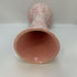 4196 McCoy 1956 Brocade Line Pink/White Bud Vase