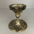 Silver plate candle holder
