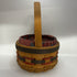 Longaberger 1997 Inaugural Basket with Patriotic Liner and Protector