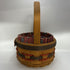 Longaberger 1997 Inaugural Basket with Patriotic Liner and Protector