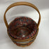 Longaberger 1997 Inaugural Basket with Patriotic Liner and Protector