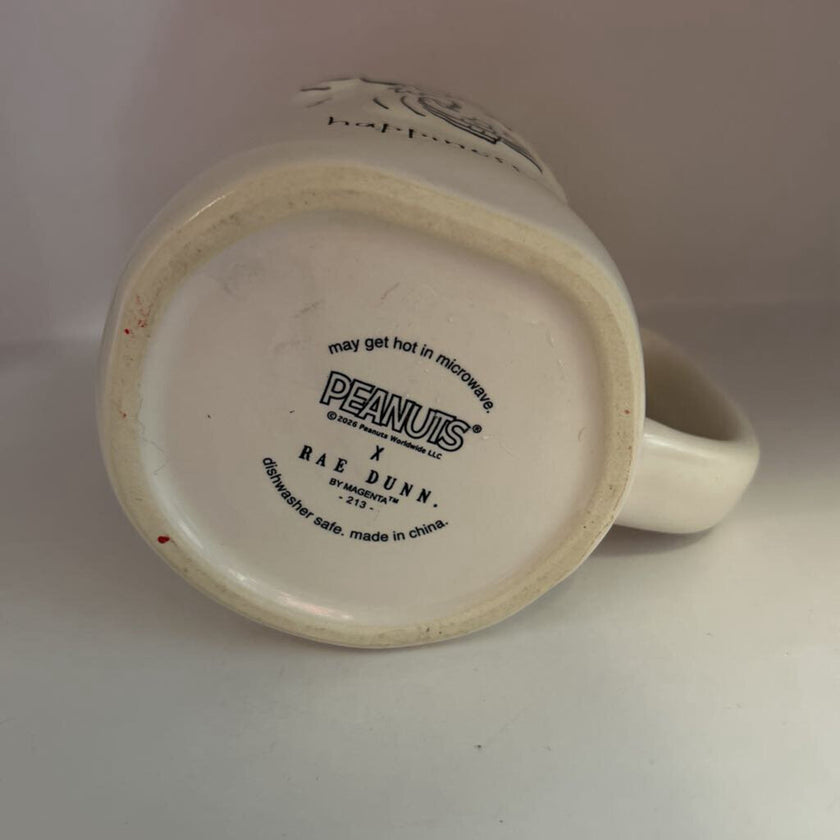 Raae Dunn Peanuts Snoopy Mug