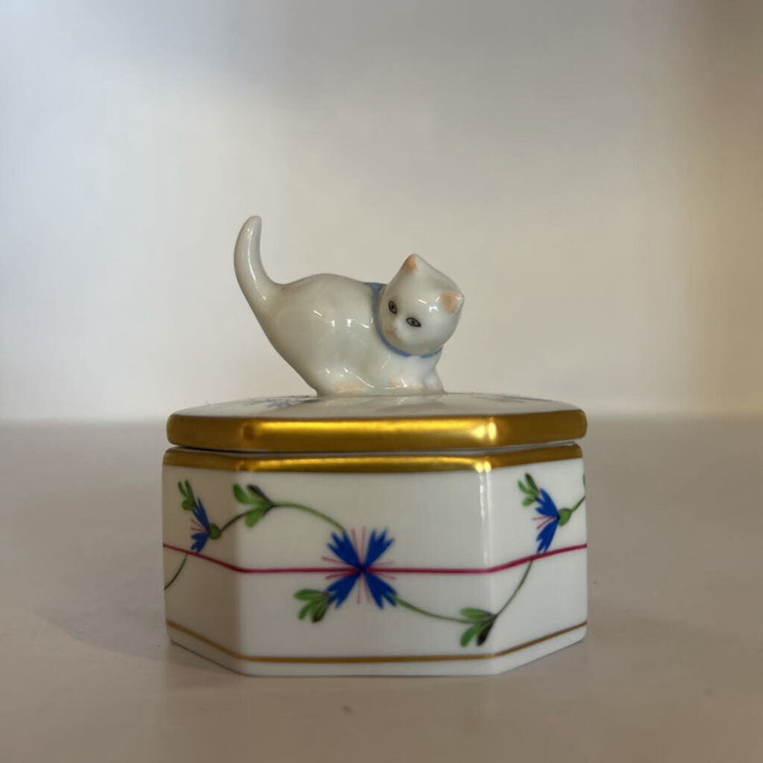 Herend Blue Garland box
