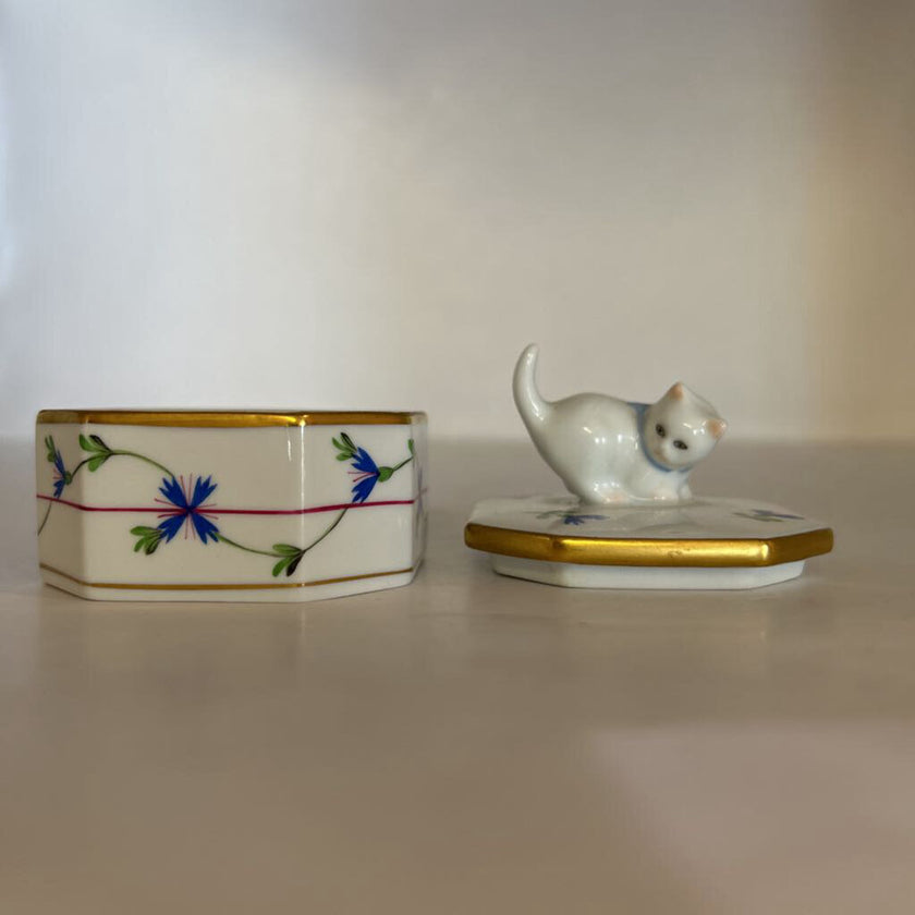 Herend Blue Garland box