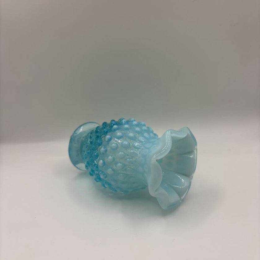 Fenton VTG Hobnail Opalescent Vase