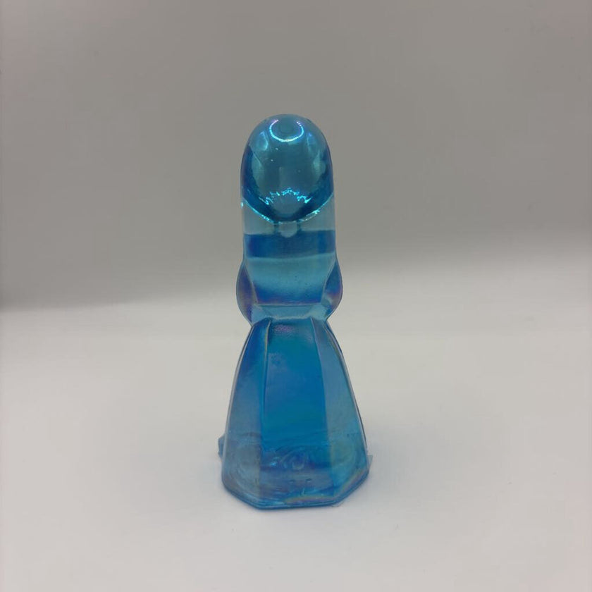 Mosser Blue Glass Jenny Figure