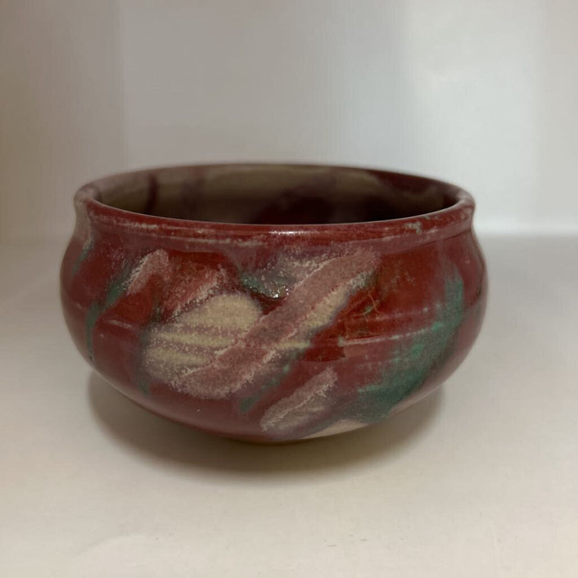 Handmade Red Pottery Bowl