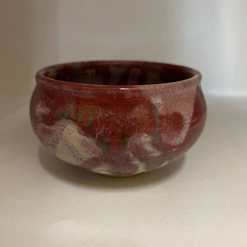 Handmade Red Pottery Bowl