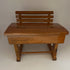 1940s-50s Wooden Doll School Desk