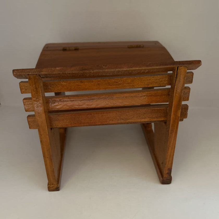 1940s-50s Wooden Doll School Desk