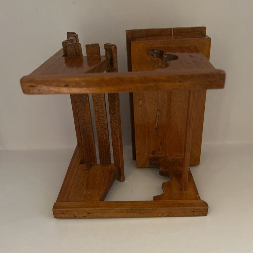 1940s-50s Wooden Doll School Desk