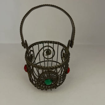 Mini Metal Basket