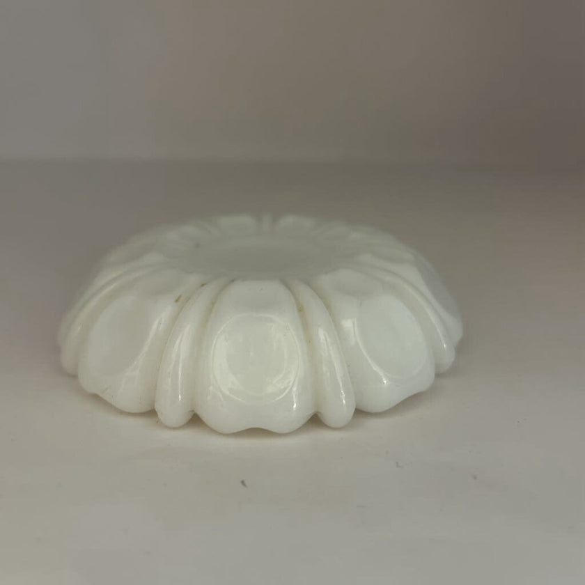 Milk glass mini dish