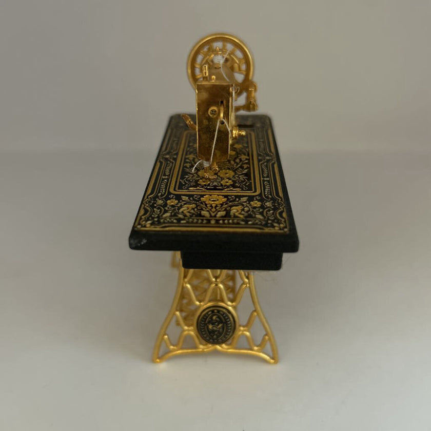 1970s *RARE* CREDAN Mini Sewing Machine-24K Gold Plated Made in Spain