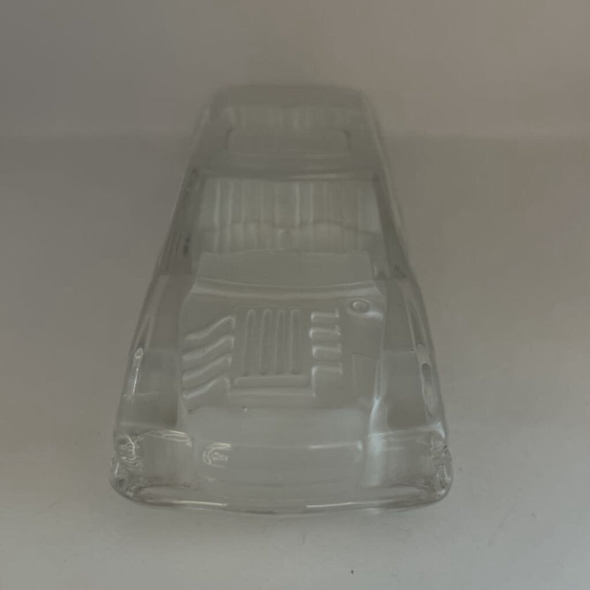 1980s HOFBAUER (Germany) Mercedes-Benz 190E Lead Crystal Car