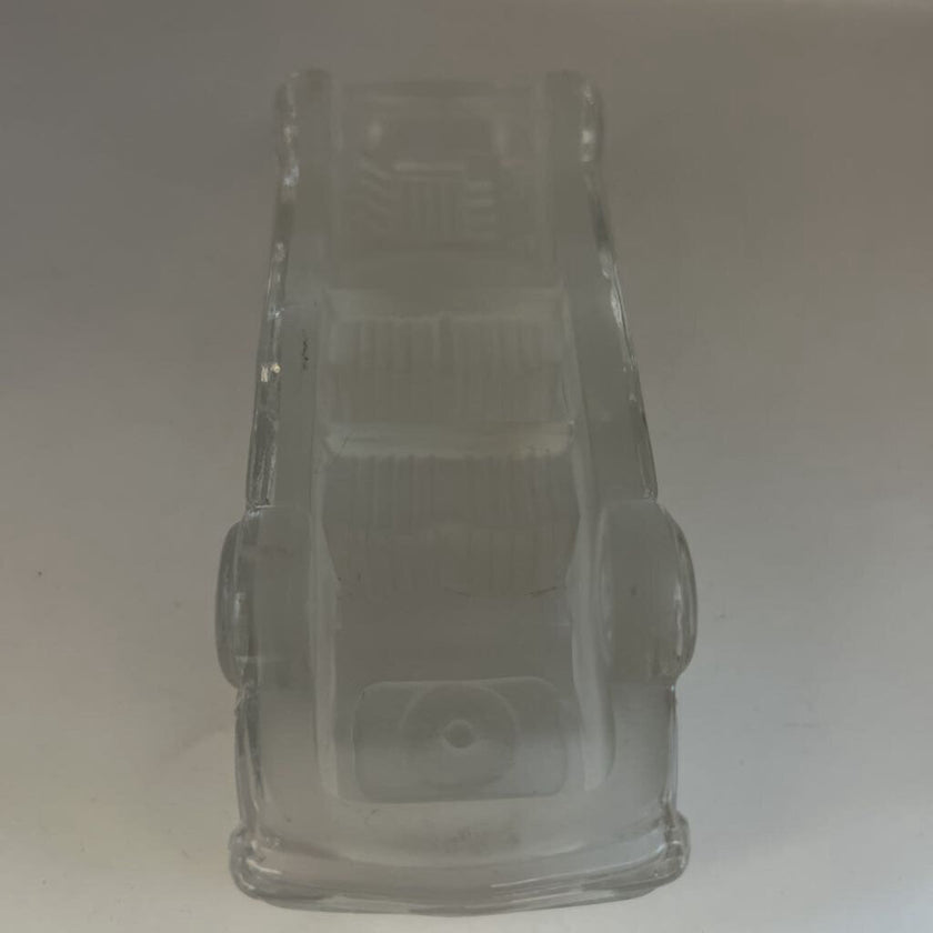 1980s HOFBAUER (Germany) Mercedes-Benz 190E Lead Crystal Car