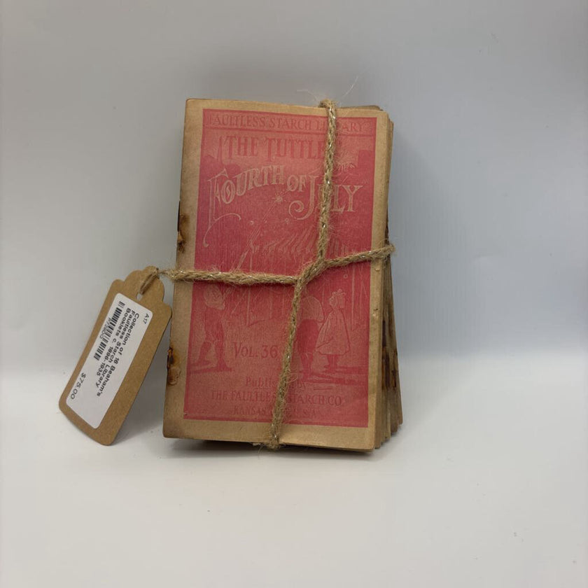 Collection of 16 Beaham's Faultless Starch Library Booklets c. 1896-1935
