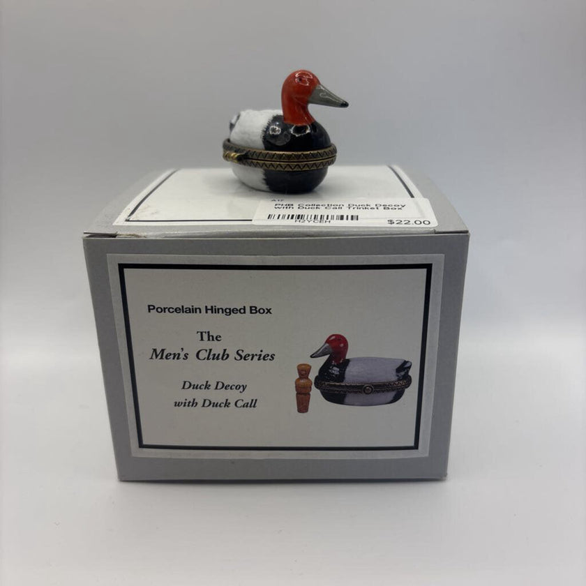 PHB Collection Duck Decoy with Duck Call Trinket Box