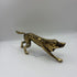 VTG solid brass hunting dog