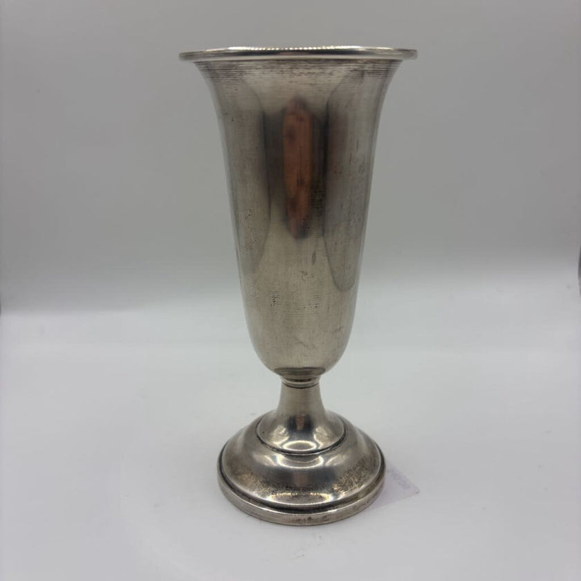Sterling Trumpet Vase Weighted Base 5