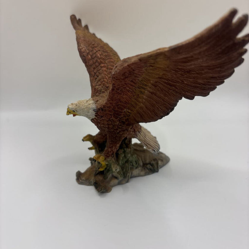 Bald Eagle Wings Spread Figurine